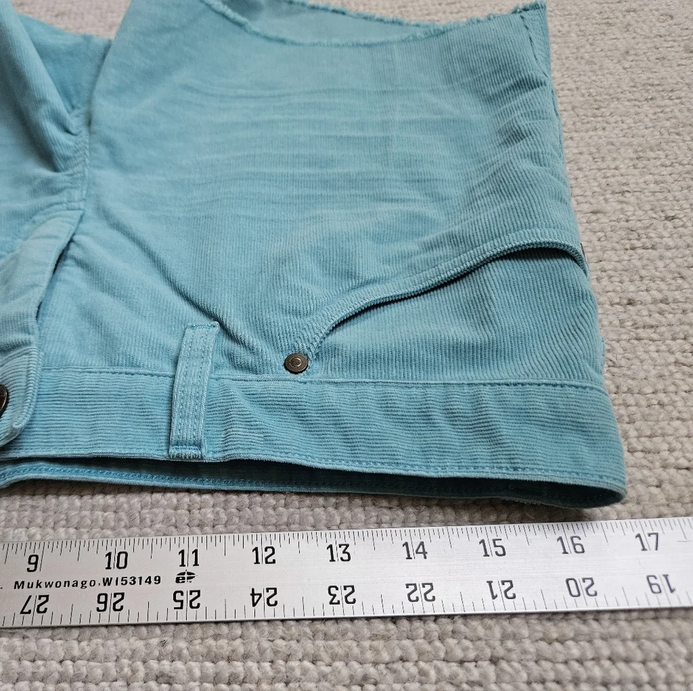 Carve Designs Teal Jean Shorts - Picture 5 of 8
